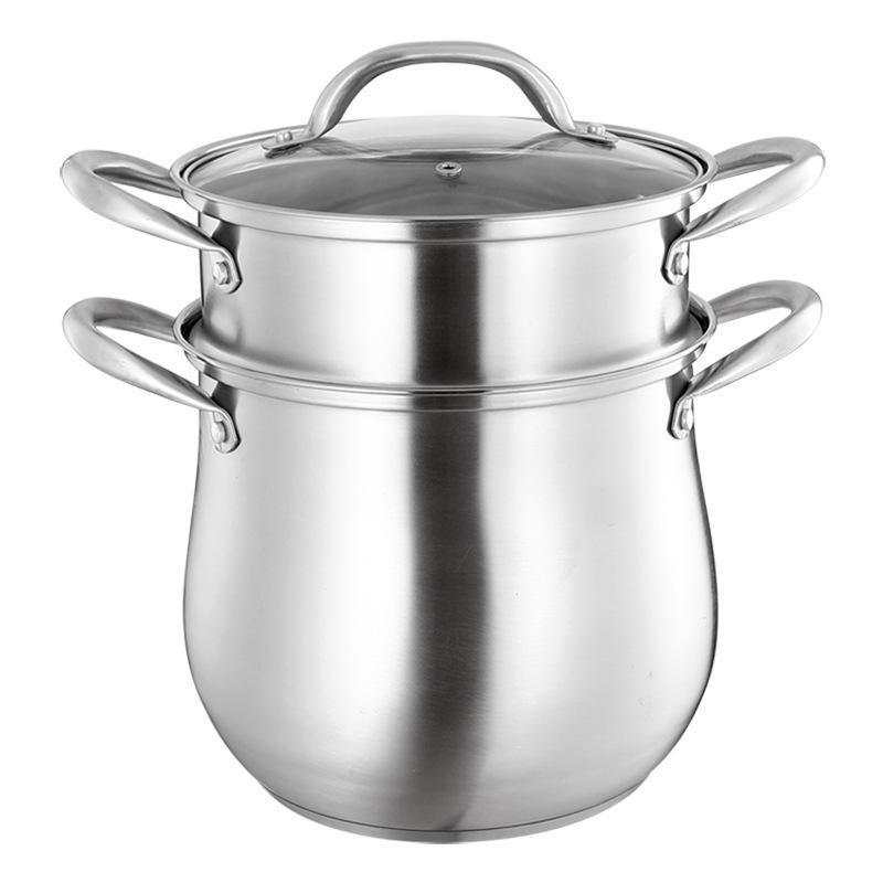 High Quality Large 26cm-36cm Kitchen Food Cooker Five Layer Stainless Steel Seafood Steamer