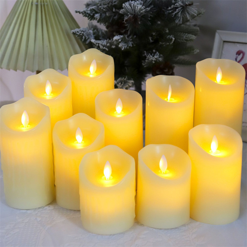 New Fast Delivery Led Candles For Decoration Flameless Led Electronic Candle Wedding Birthday Decor Tealight