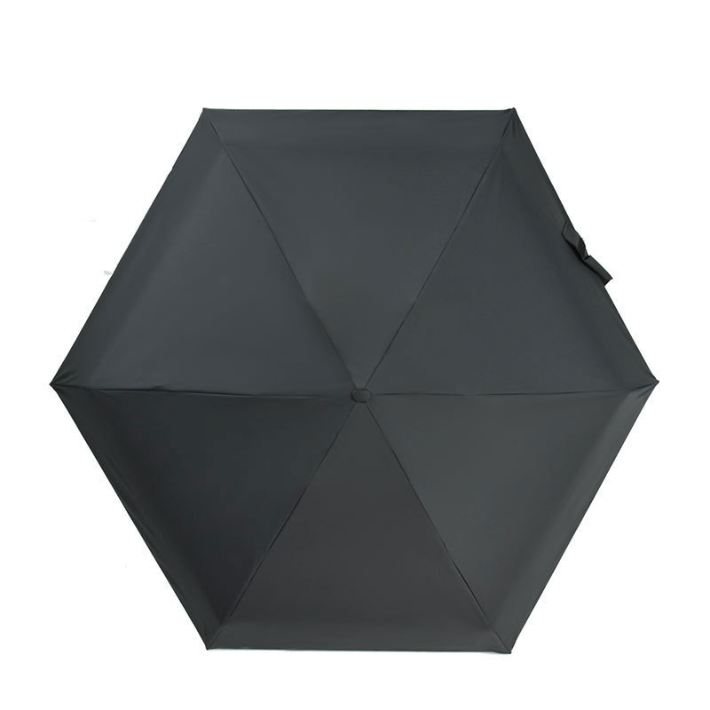 New Style Lower Price Compact Strong Umbrella Smallest Quality Umbrella Pocket Size 6 Folding Umbrella