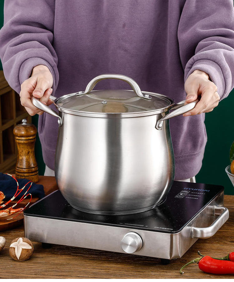 Wholesale Stainless Steel 3 layer Steamer Cookware Soup Pot High Quality food Steamer Cooking Pot For Kitchen