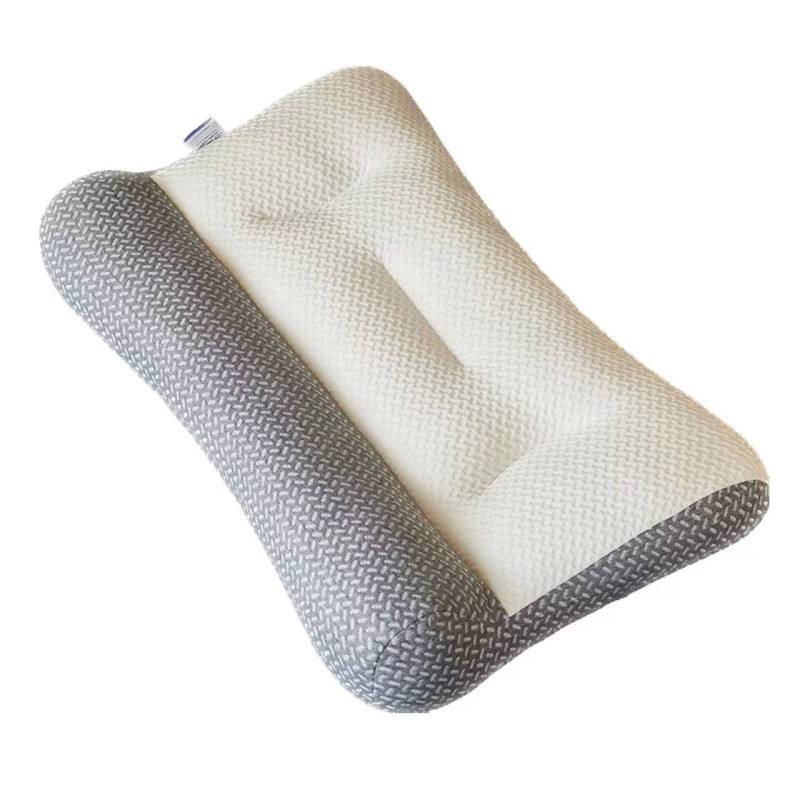 Custom New  Material New Fabric Far Infrared Fast Recovery Function White Hollow Fiber Polyester Pillow