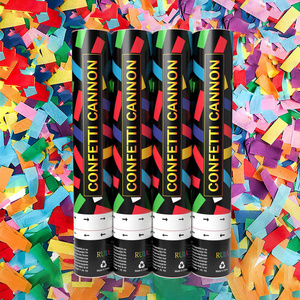 Confetti Cannon Party Supplies Popper Biodegradable Confetti Sticks Cannons Hand-screwed Gender Reveal Powder Paper Confetti