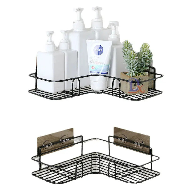 Wholesale Rust Proof Stainless Steel Corner Shower Caddy Basket Rack Bathroom Shelf Shampoo Holder Organizer