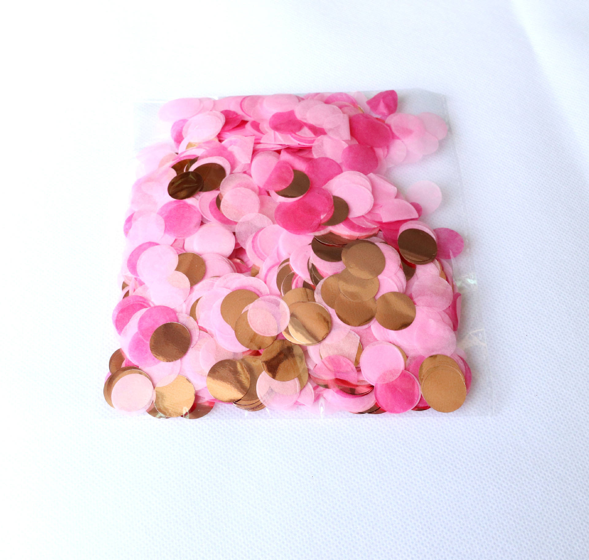 Wholesale Paper Table Confetti Circles Small Mini Circle Shape Foil Confetti Flameproof Paper Bulk Confetti For Poppers