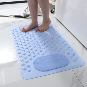 MU Hotsales Factory Made Shower Mat Non Slip Silicone Rubber Shower Mat Bathroom Floor Mats For Shower Non Slip