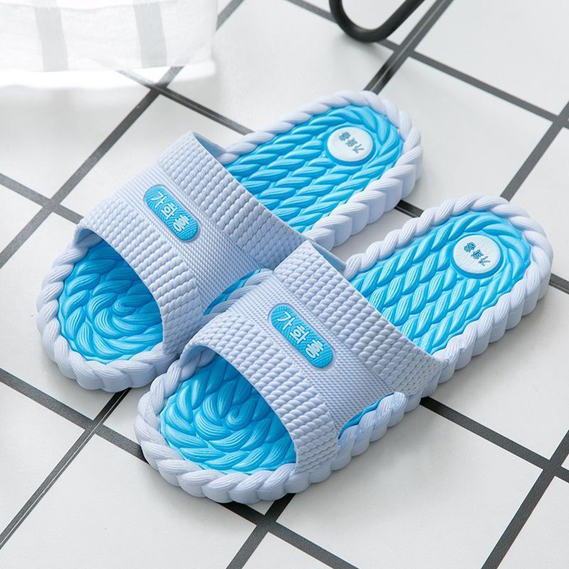 Printed logo Slippers Slides Footwear Mens Customised Flip Flop