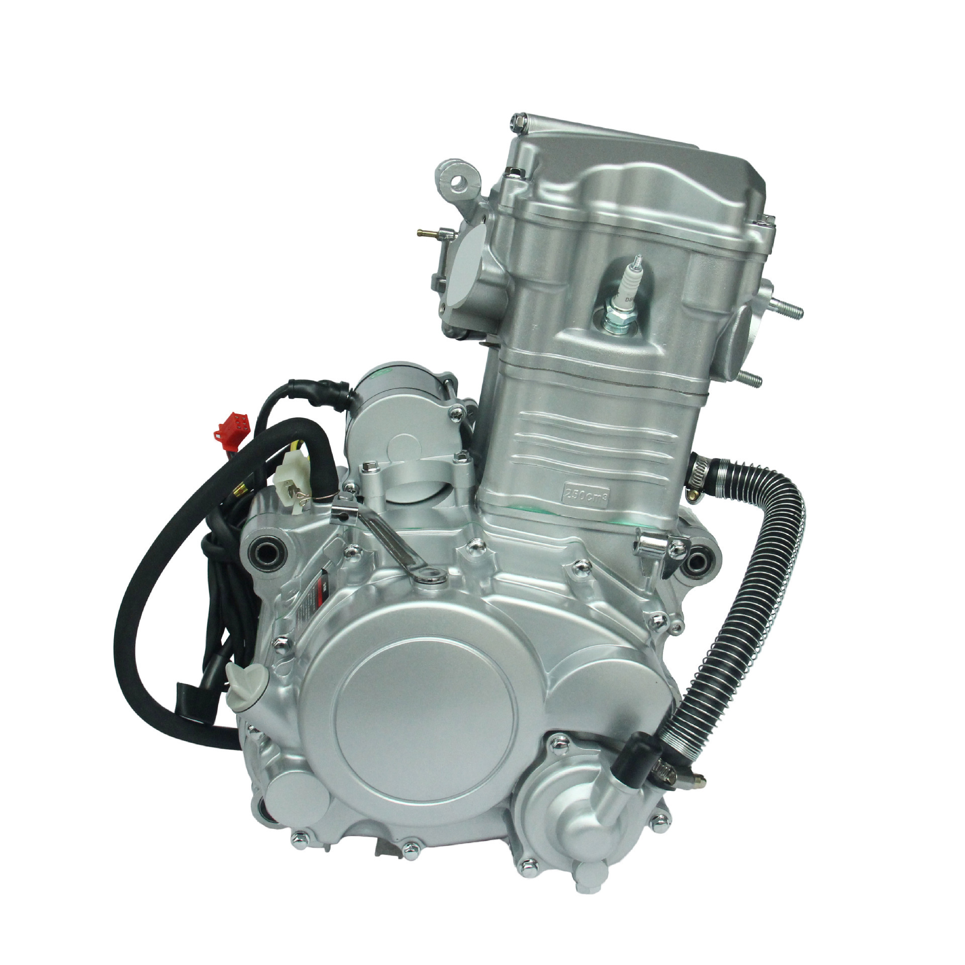 USHI CG250 Water-Cooled 5 Gears Engine OHV High Power For All Motorcycles High Speed With Free Engine Kit