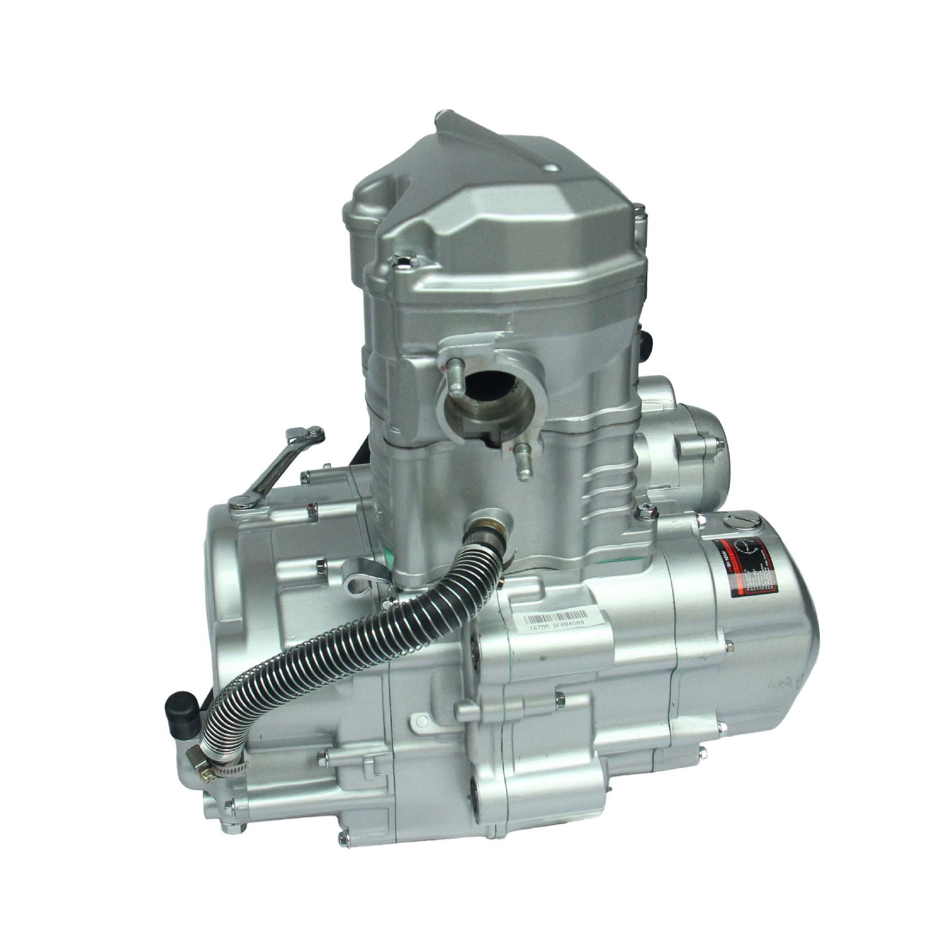 USHI CG250 Water-Cooled 5 Gears Engine OHV High Power For All Motorcycles High Speed With Free Engine Kit