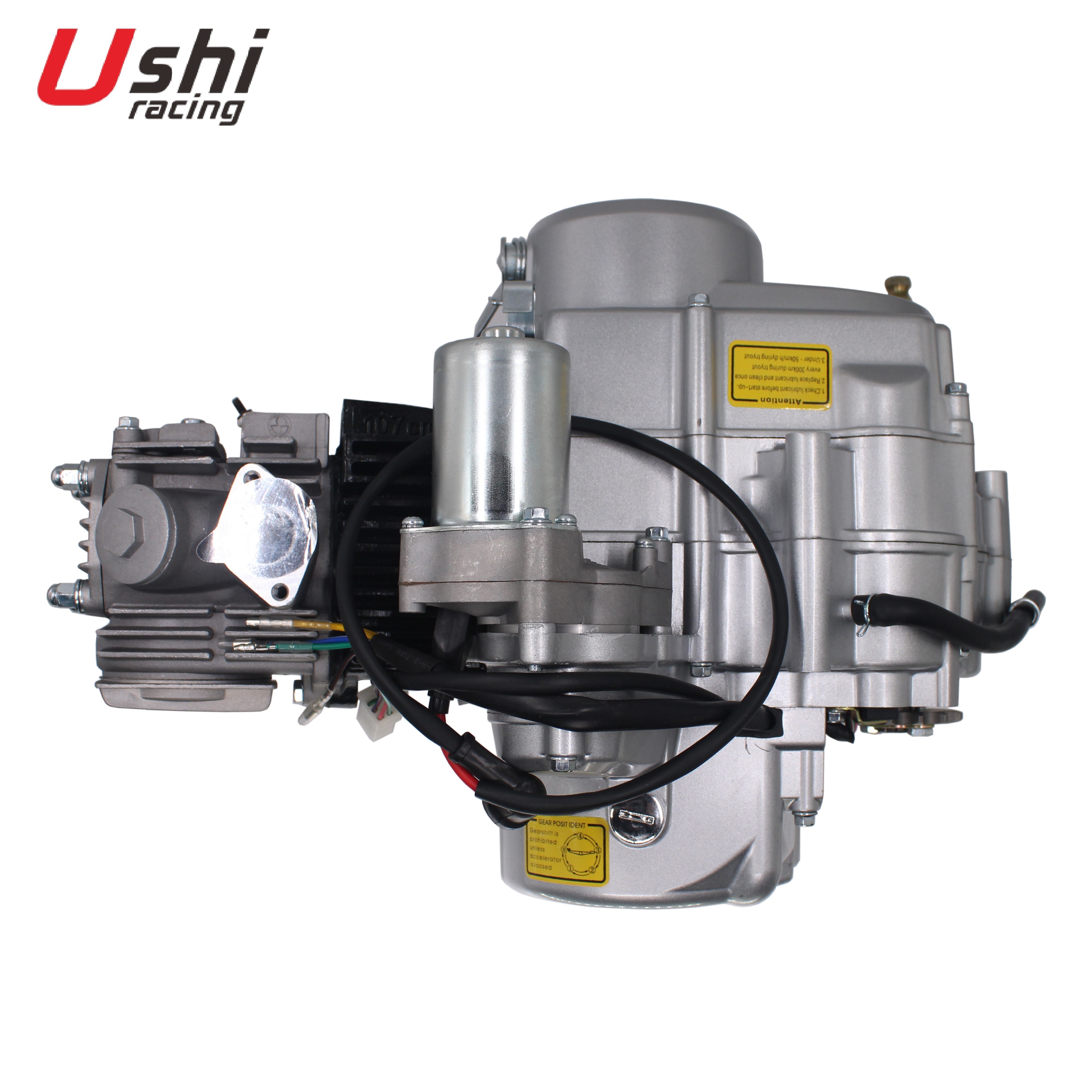 USHI Racing High Quality Air Cooled 100cc Motorcycle Engine Assembly