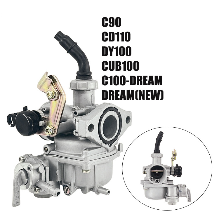 Ushi Racing Original Engine Dream New CD110 DY100 C90 CUB100 2-Stroke 90cc 100cc Scooter Carburetor Carb