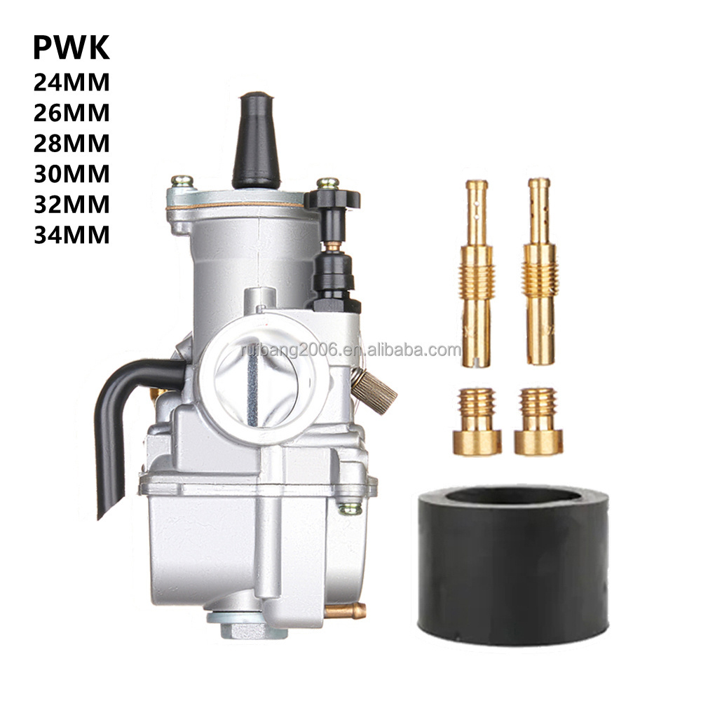 Racing PWK Carburetor 24 26 28 30 32 34 For Keihin 2T 4T Engine Dirt Bike Motorcycle Scooter ATV Quad Go Kart Carburetor