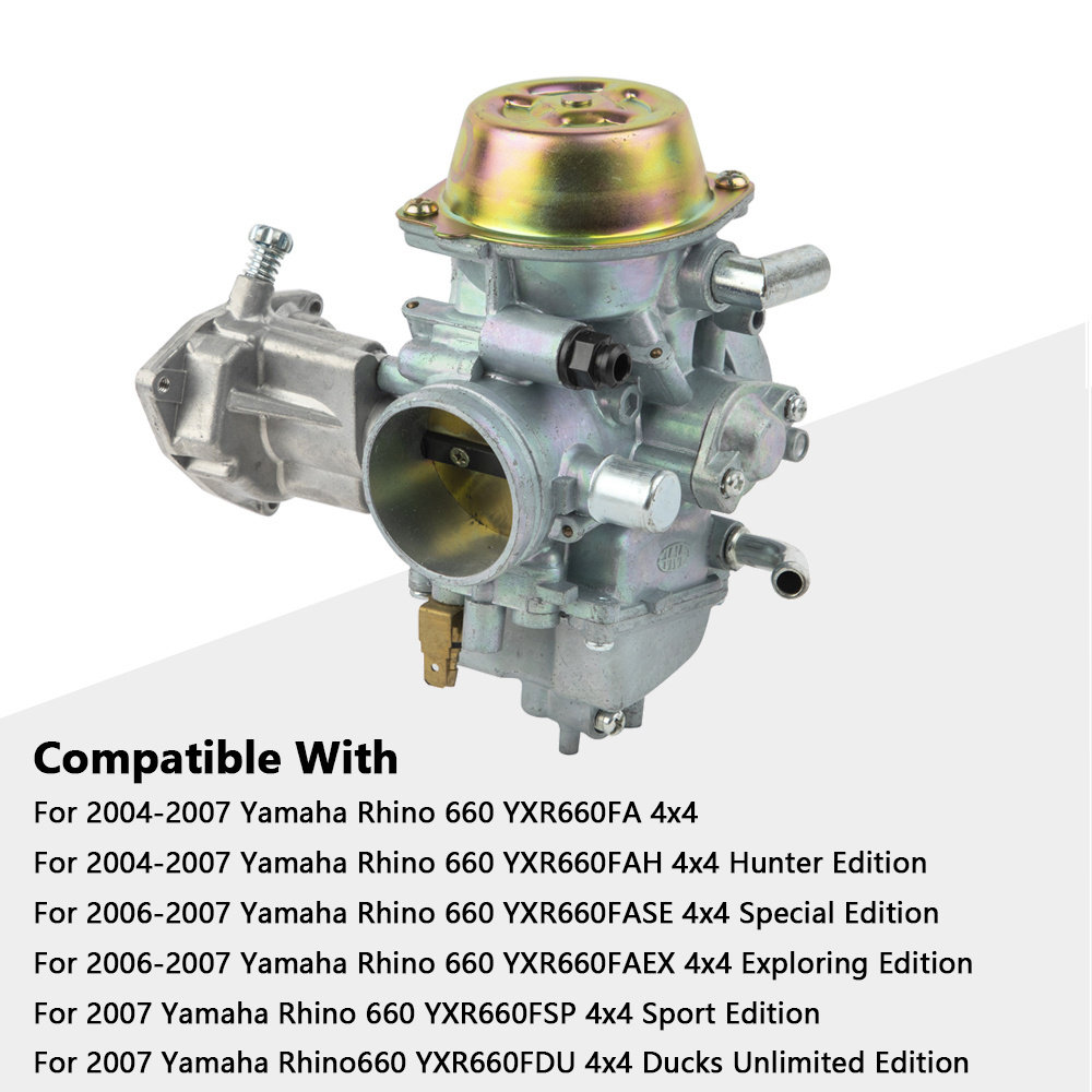 Carburetor For Yamaha RHINO 660 YFM660 YXR660FA YXR660FSE YXR660FSP YXR660FH YXR660 Hunter UTV ATV Carburetor