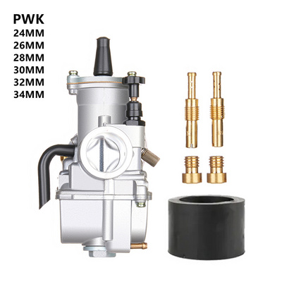 Racing PWK Carburetor 24 26 28 30 32 34 For Keihin 2T 4T Engine Dirt Bike Motorcycle Scooter ATV Quad Go Kart Carburetor