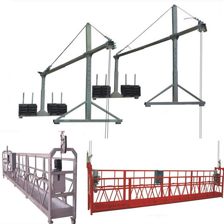 zlp suspended personnel platform zlp1000 electric suspending cradle zlp630 steel suspended working platform / stand how zlp800