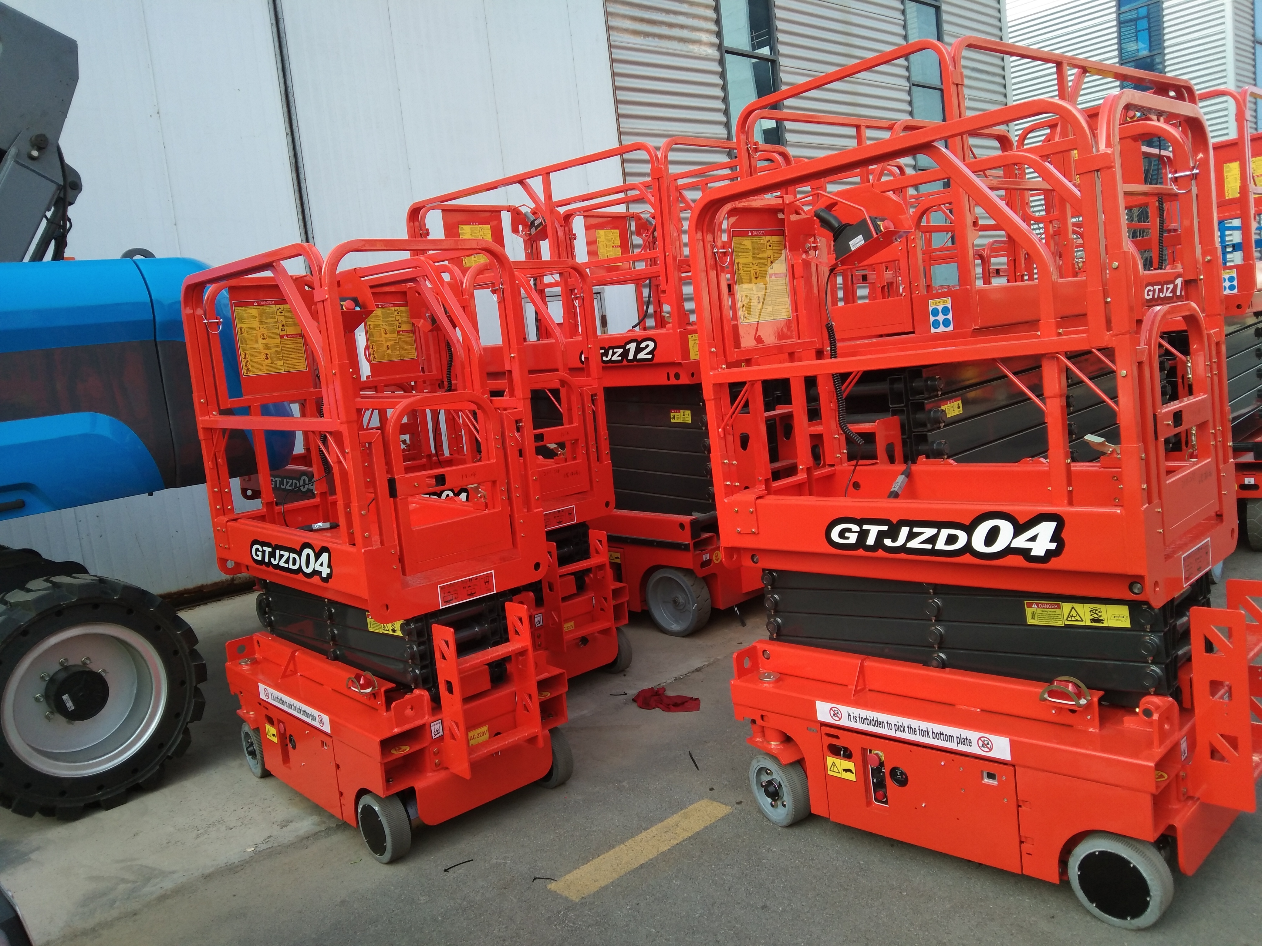 Best sales Portable customized Hydraulic Manual Scissor Lift Table