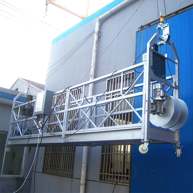 zlp suspended personnel platform zlp1000 electric suspending cradle zlp630 steel suspended working platform / stand how zlp800