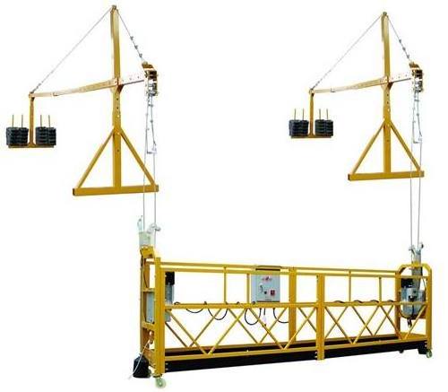 zlp suspended personnel platform zlp1000 electric suspending cradle zlp630 steel suspended working platform / stand how zlp800