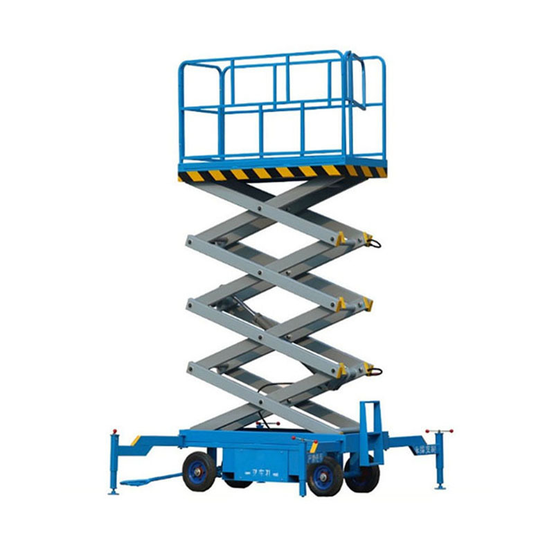 Mobile Scissor Lift Electric Hand Lift Hydraulic Trolley Small Cargo Lift