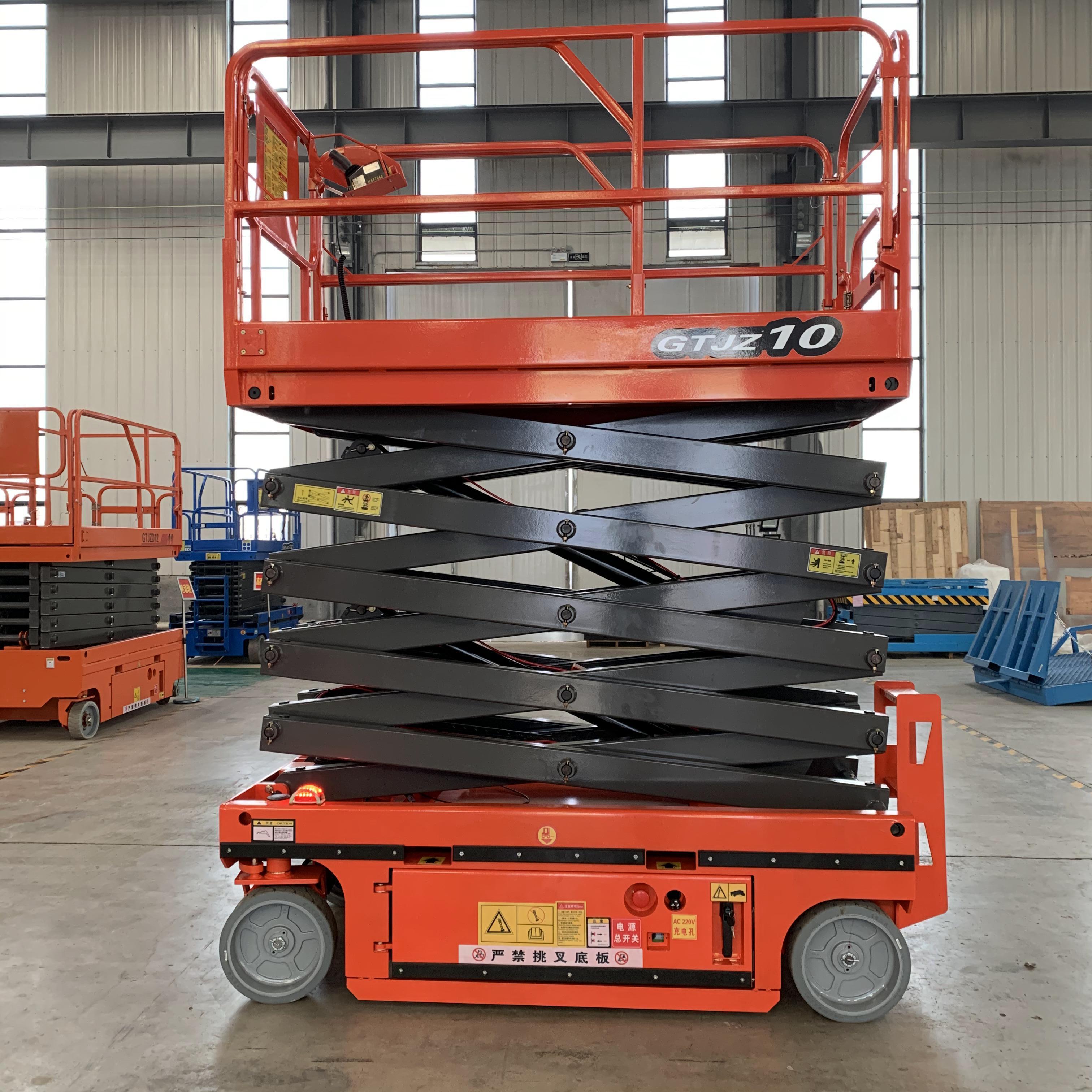 self propelled electric mini scissor lift/hydraulic scissor lift