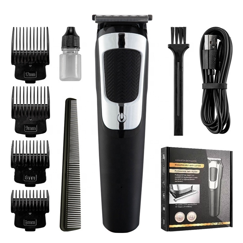 Portable Household Cordless Hair Cut Machine Men Professional Rechargeable Electric Barber Hair Trimmer