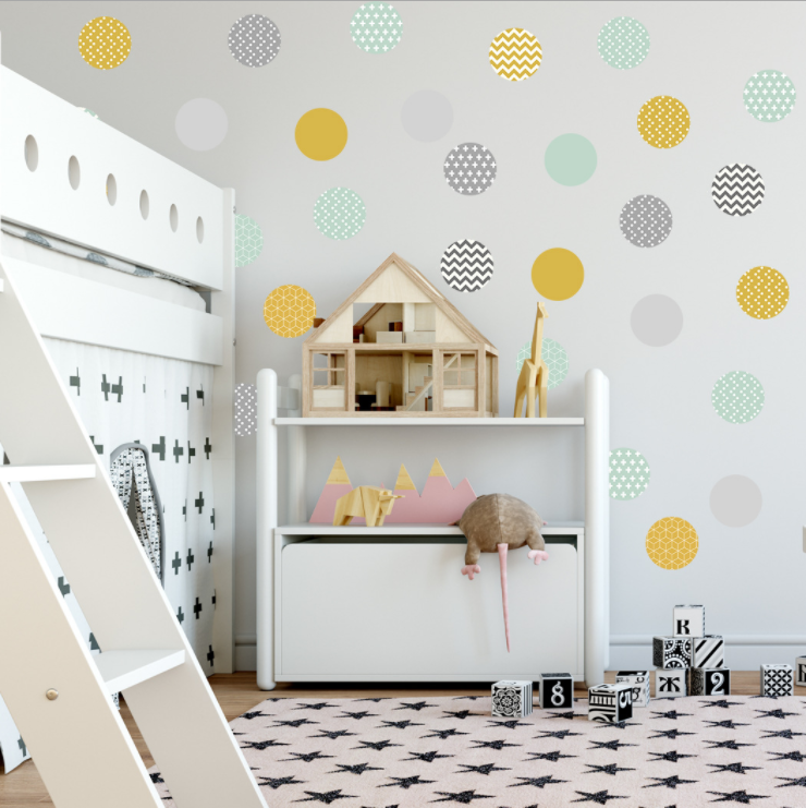 Kids Wall Sticker,Removable Waterproof Wall Sticker Decoration Home