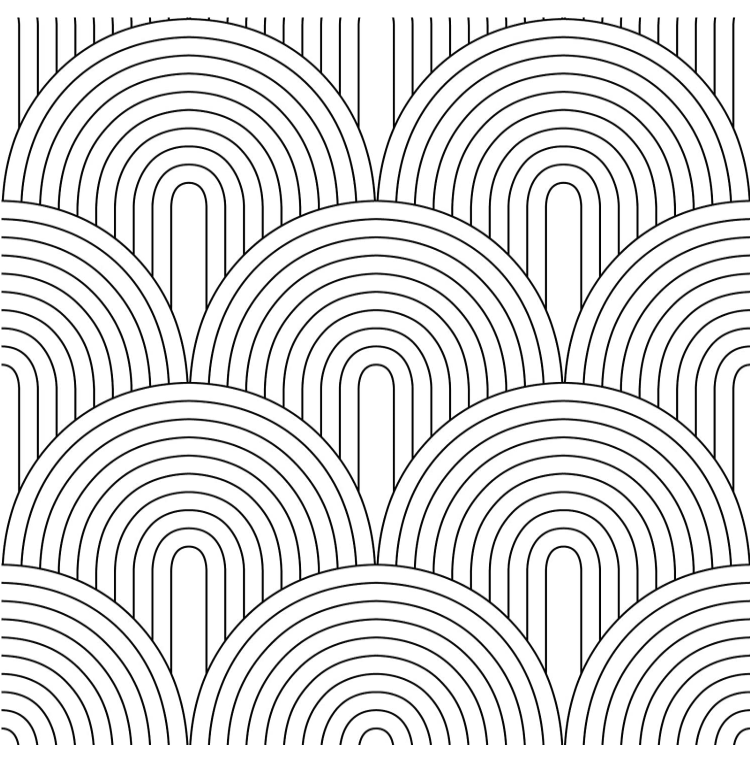 Peel and Stick Wallpaper Abstract Rainbow Black White Removable Contactpaper for Home Kitchen Bathroom Decorations