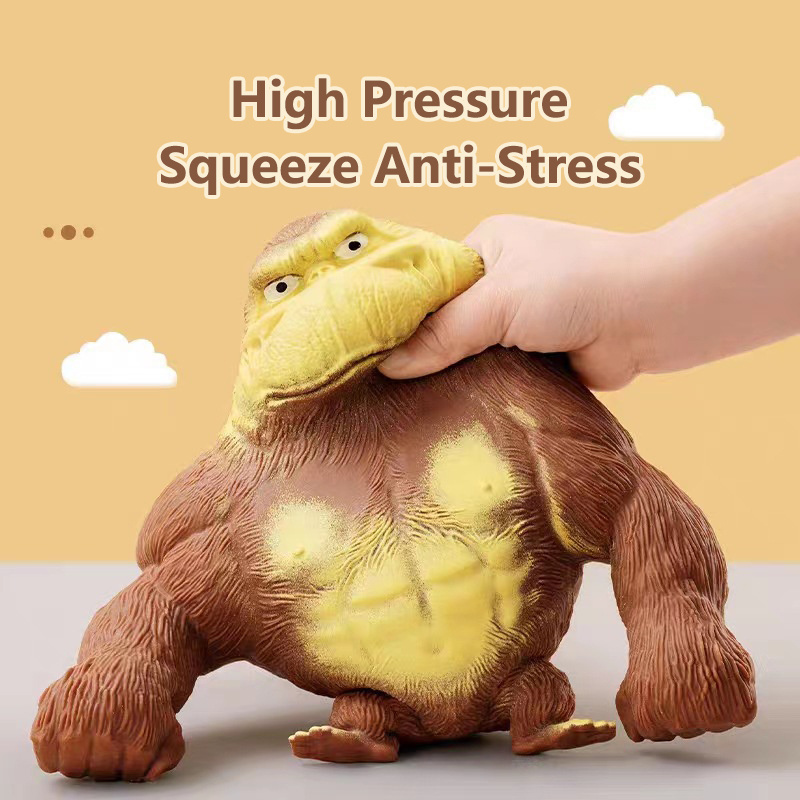 Hot Selling Squishy Monkey Sand Filled Animal Stress Relief Funny Decompression Toys Squishy Monkey for Children