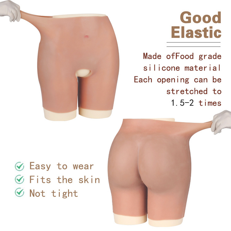 Good price artificial buttocks silicone butt pads silicone big hips buttocks panties buttocks sexy