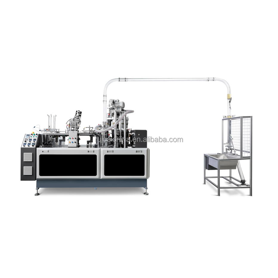 OC-60C Hot Selling Germany Turkey High Speed Full Automatic Single Double Wall Coffee Paper Cup Making Machine With Low Cost