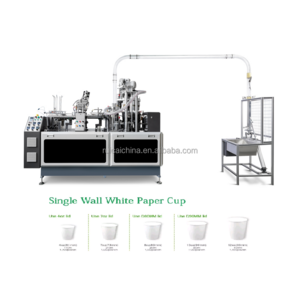 OC-100C Fully Automatic double wall coffee or tea disposable paper cup production machine 100pcs/min