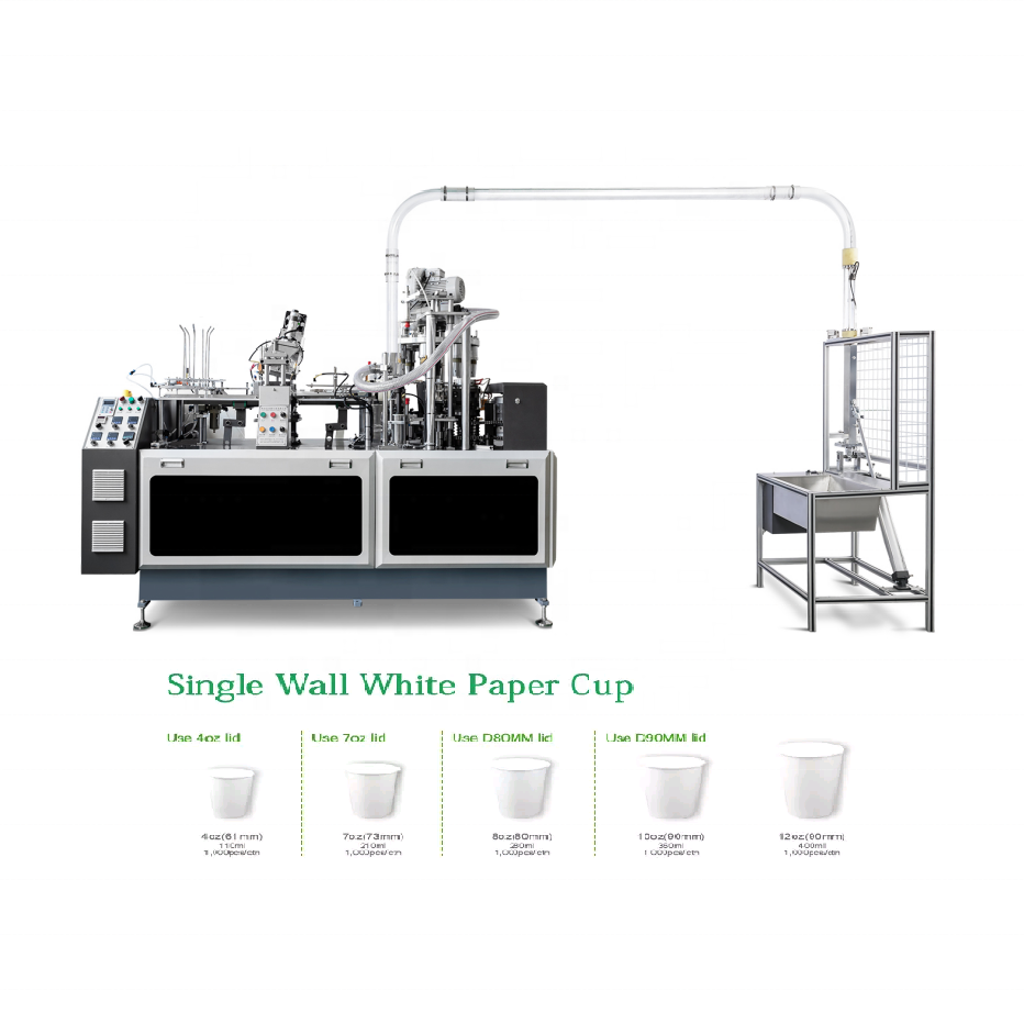 OC-60C Automatic Double Wall Paper Tea Coffee Cup Packing Manufacturing Machine Low Price For Factory Sale