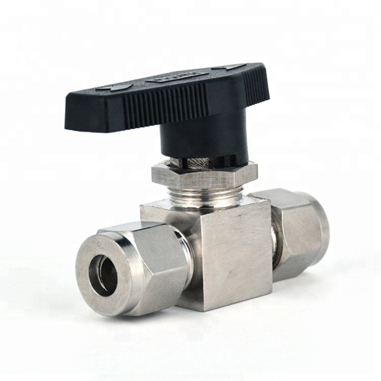 Seamless Stainless Steel Tube Pipe Fitting 2 Way Needle Valve