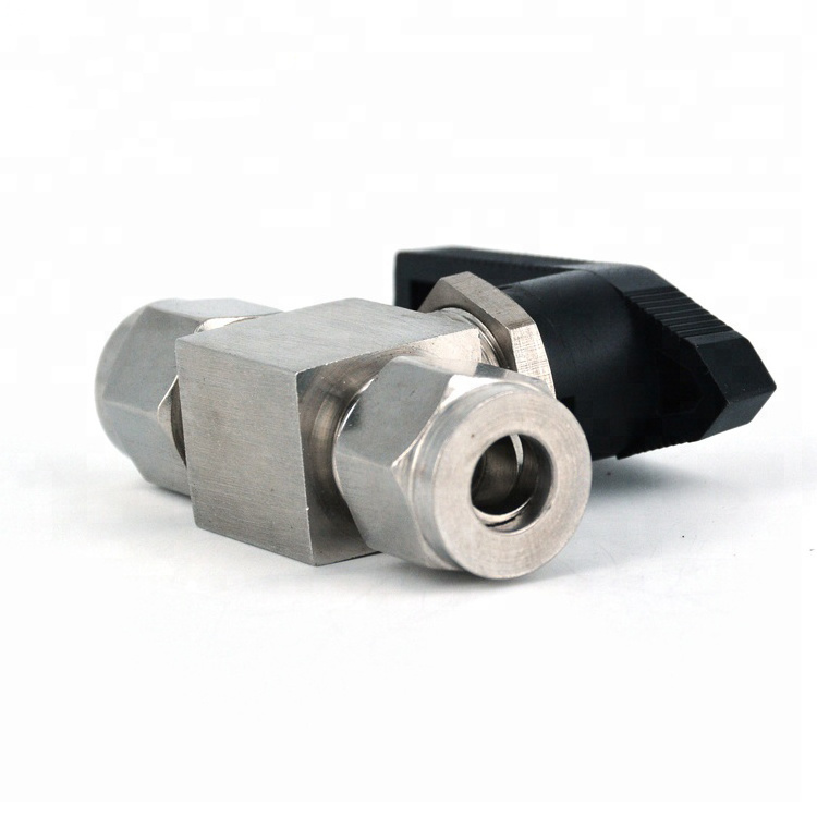 Seamless Stainless Steel Tube Pipe Fitting 2 Way Needle Valve