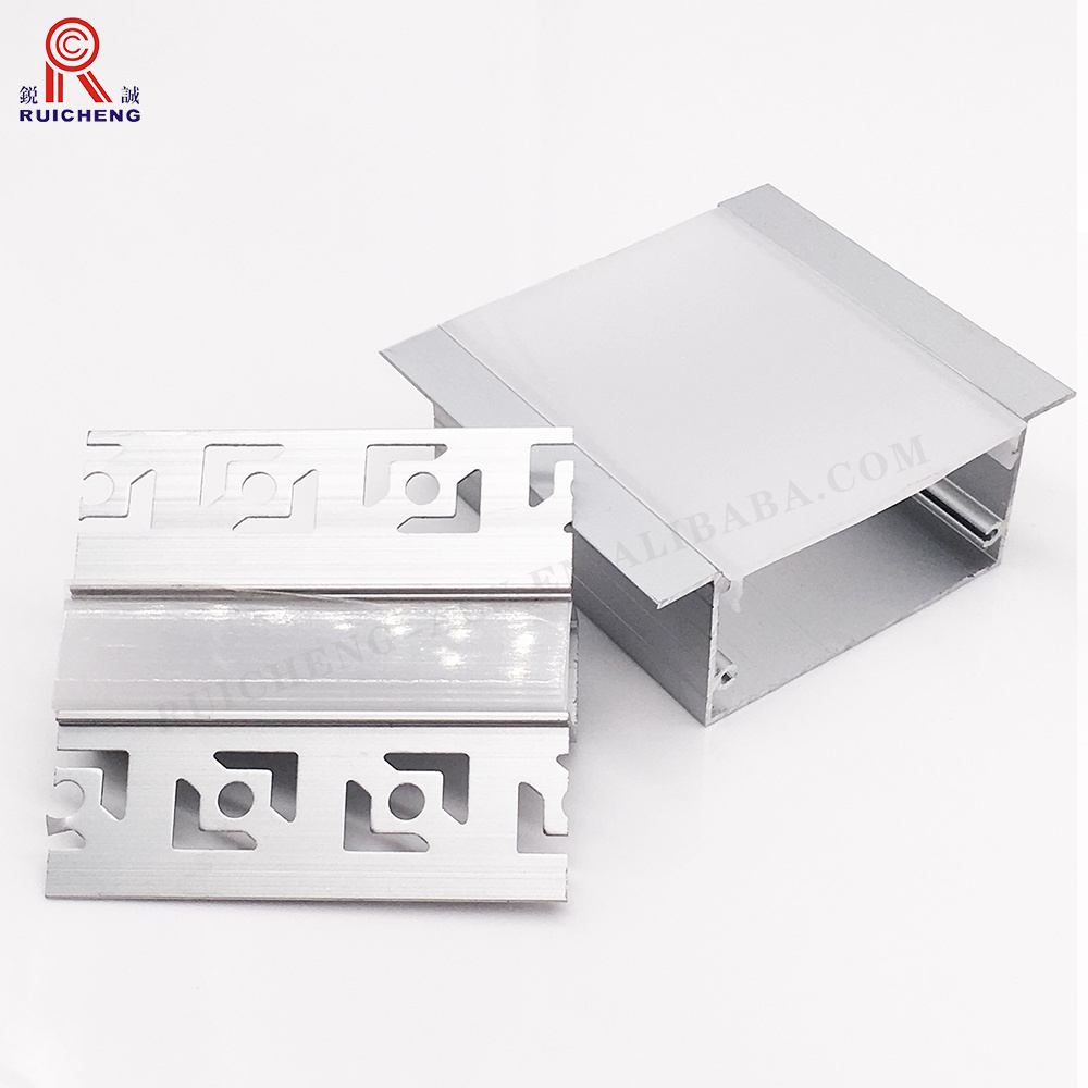 Plaster Light Led Aluminum Profiles Channel Wall Surface Mounted Led Profile