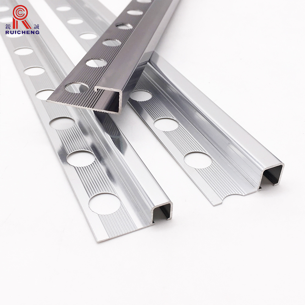 High Quality Building Material Ceramic Edge Accessories Aluminium Tile Trim