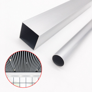 Factory Standard Sizes Alloy Profile Rectangular Square Tube Aluminum Tubes