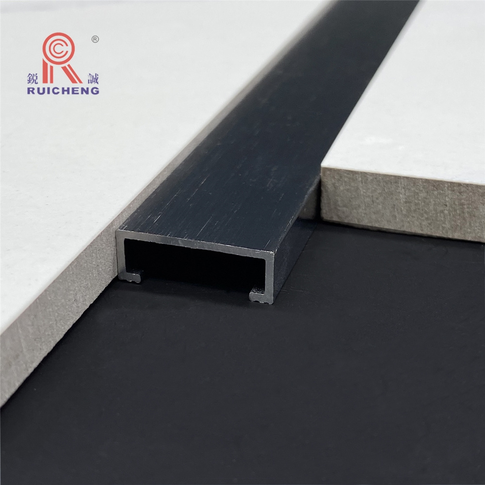 Factory Price Aluminum U Channel Profile Swimming Pool Edge Grey Tile Trim