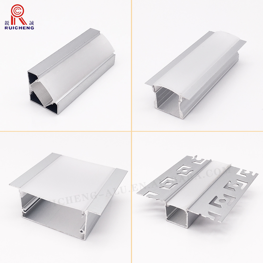 Plaster Light Led Aluminum Profiles Channel Wall Surface Mounted Led Profile