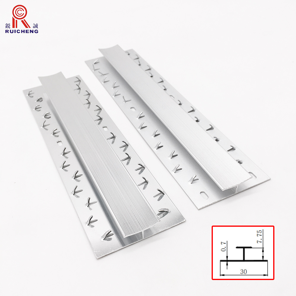 Silver Color Aluminum Floor Ceiling  Molding Tile Edge Floor Transition Carpet  Strip