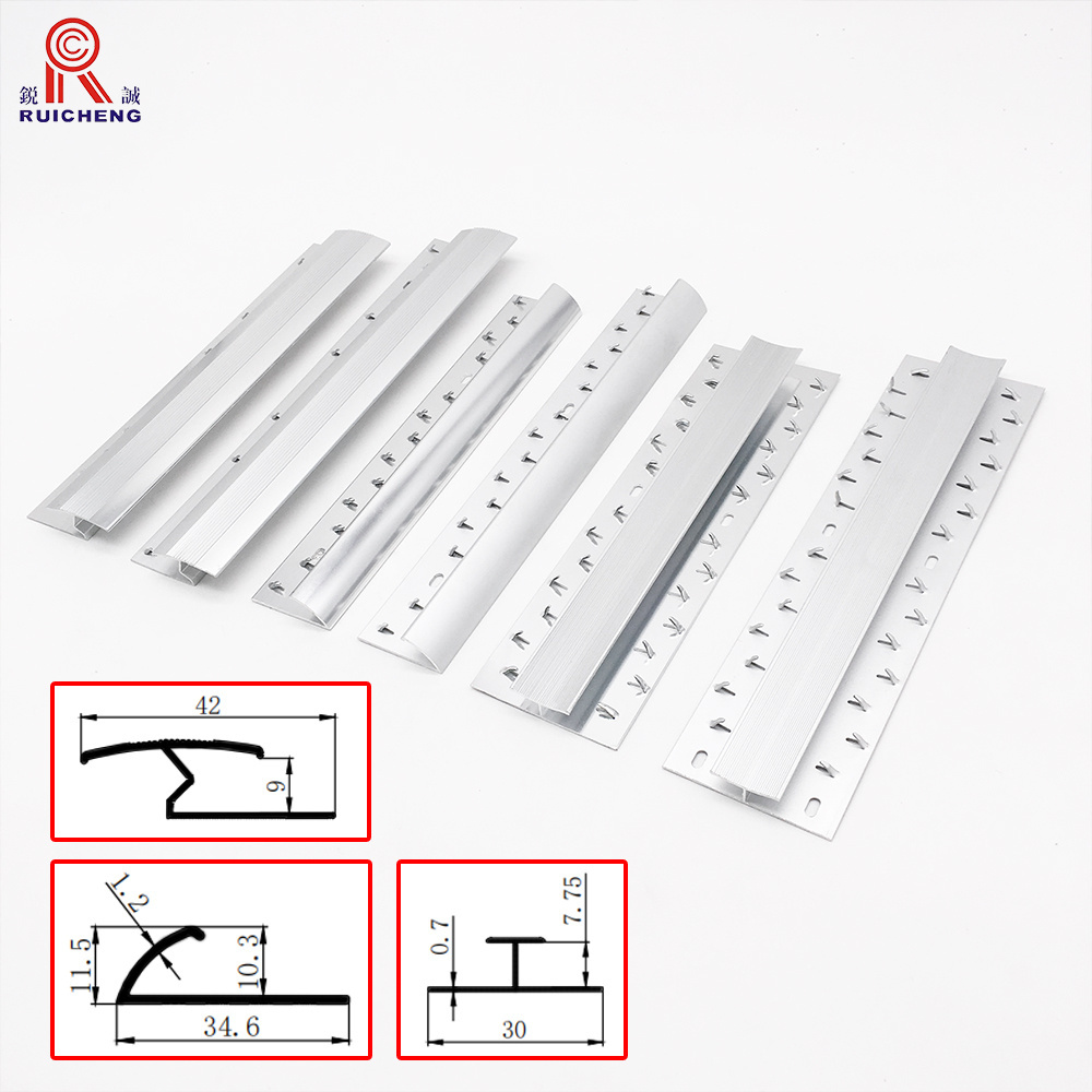 Flexible Transition Strips Aluminum Laminate Flooring  Threshold Cover Trim Profile