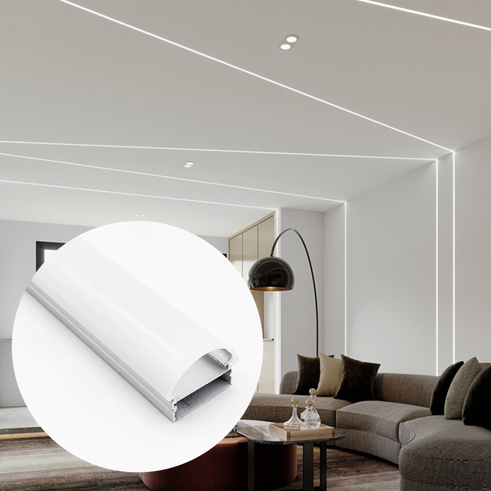 Embedded Led Profile Led Linear Light Aluminum Shell For Ceiling Drywall