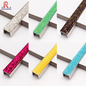 Stainless Steel Swimming Pool Drywal Metal Profile Brass Edge Carpet U Shaped Trim Floor Aluminum Transition Strips