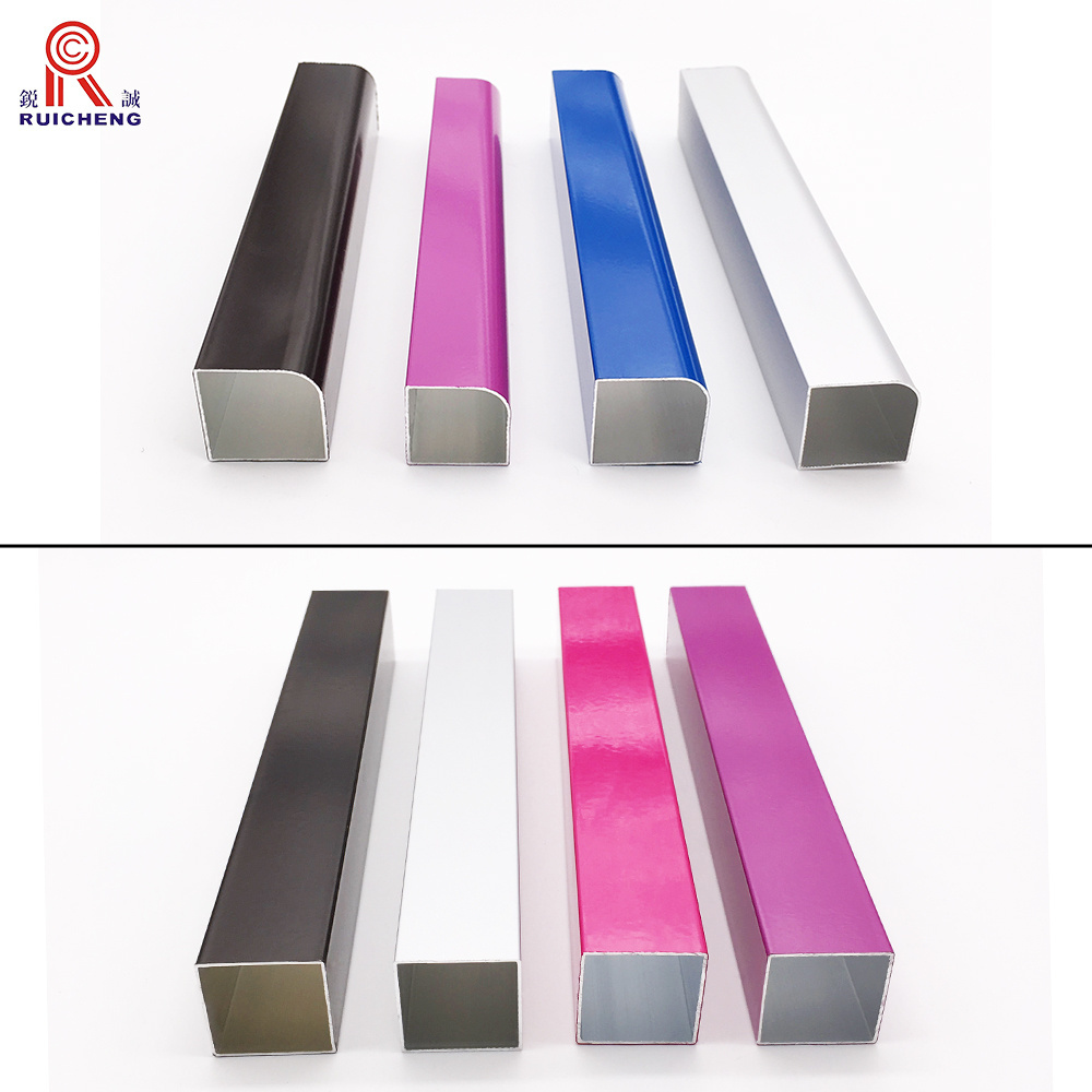 Factory Standard Sizes Alloy Profile Rectangular Square Tube Aluminum Tubes