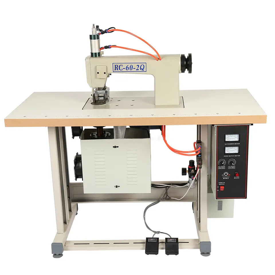 Lace Making Machine Ultrasonic Non Woven Fabric Sewing Machine for Embossing Flower Decoration