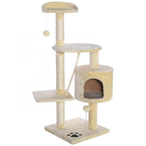 3 Tier Basics Cat Activity Tree with Scratching Posts Modern Design Go Pet Club Cat Tree Perches house