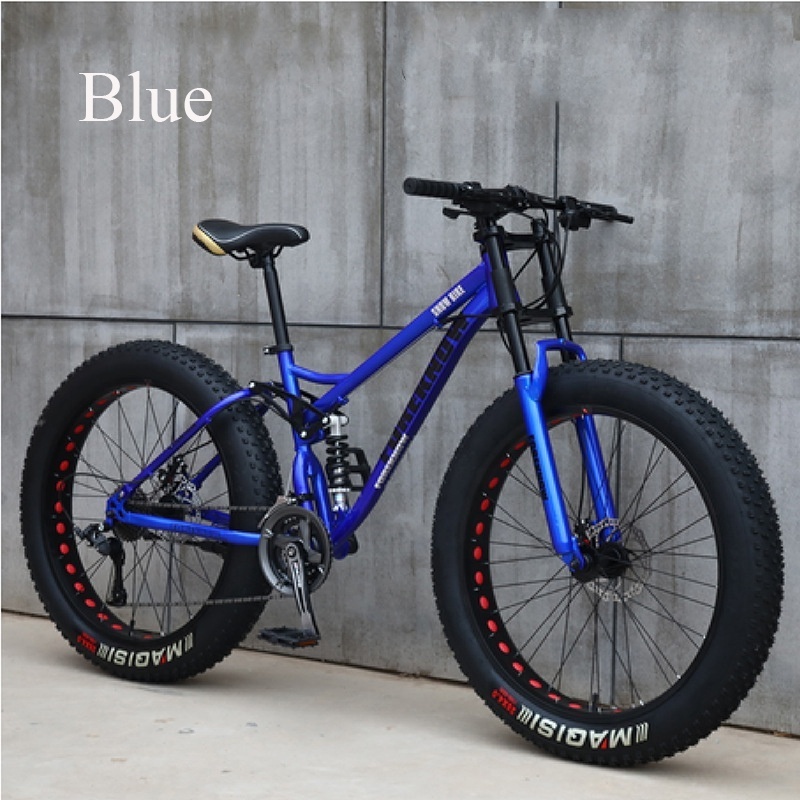 Hot Sale Factory Wholesale 26 inch 7 Speed Big Snow Bike Tires Fat Bike Fat Tire Bicycle