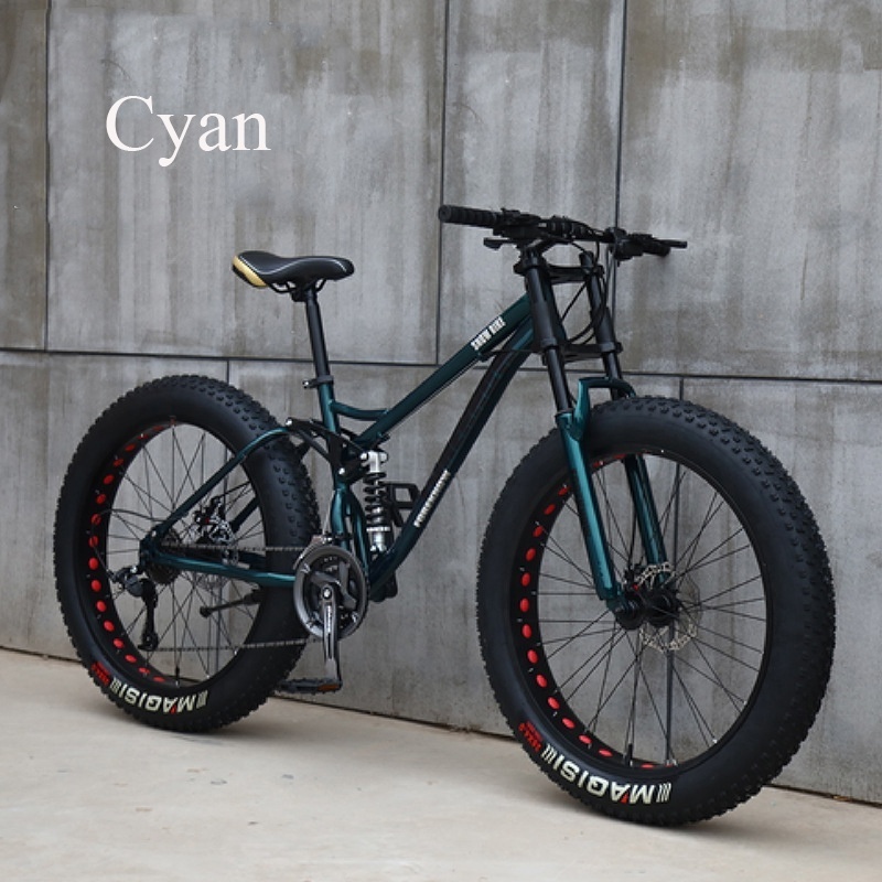 Hot Sale Factory Wholesale 26 inch 7 Speed Big Snow Bike Tires Fat Bike Fat Tire Bicycle