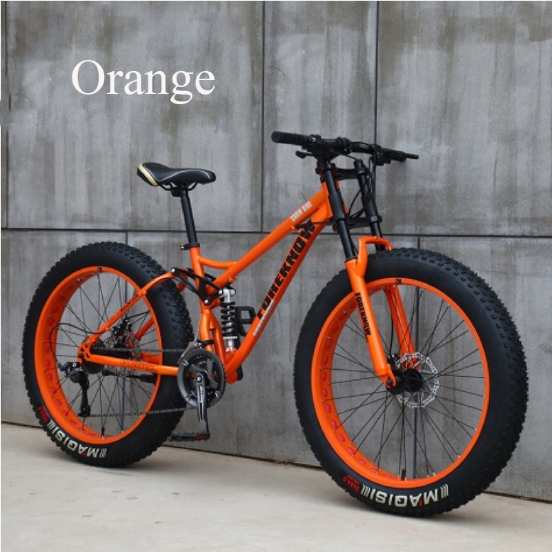 Hot Sale Factory Wholesale 26 inch 7 Speed Big Snow Bike Tires Fat Bike Fat Tire Bicycle