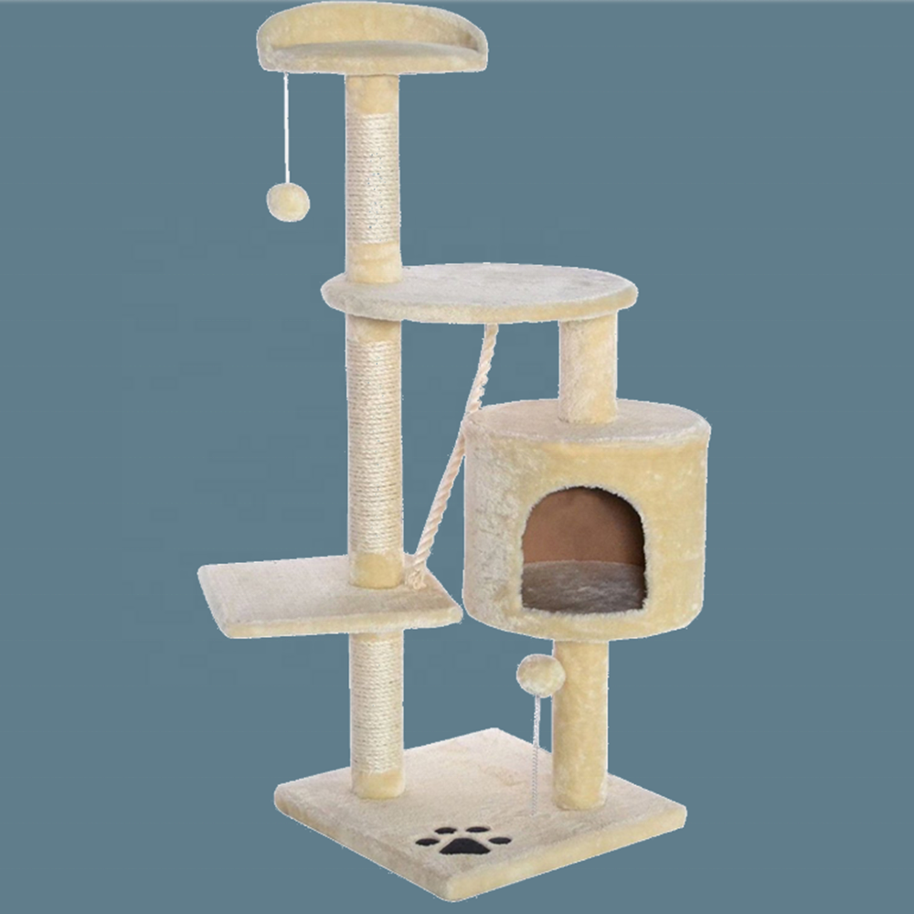 3 Tier Basics Cat Activity Tree with Scratching Posts Modern Design Go Pet Club Cat Tree Perches house