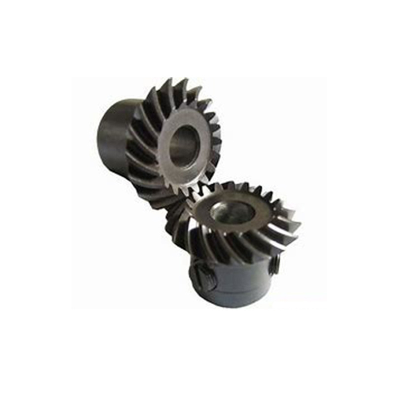 Metal Spiral Bevel Gear Nylon Reduction Transmission Shaft Paper Shredder Parts Helical Crown Pinion Gear